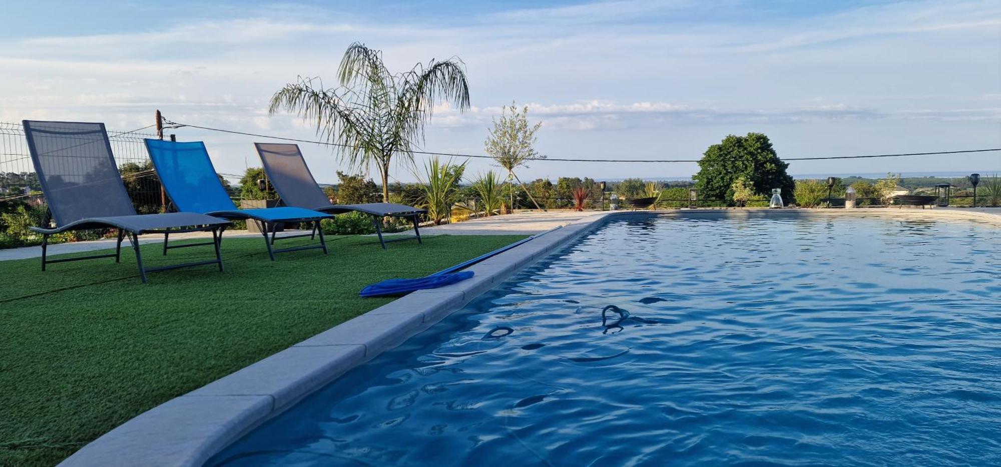 Villa Bistinetti Rez De Villa Tout Confort Avec Piscine Penta di Casinca Esterno foto
